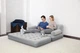Надувний диван-трансформер Bestway 75073 Double 3 In 1 (188x152x64 см) + зовнішній електронасос 220V - зображення 4