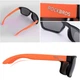 Спортивные очки RockBros Original Polarized 10116 UV400 Черный с оранжевым - изображение 4
