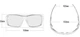 Спортивные очки RockBros Original Polarized 10076 UV400 Черный - изображение 9