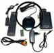 Комбинированный спутниковый тюнер (ресивер) Combo (Комбо) DVB S2 и T2 + цифровая антенна для Т2 комнатная Eurosky ES 008 ОMEGA с усилителем - комплект - изображение 1