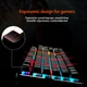 Провідна ігрова клавіатура USB Meetion MK007 c LED RGB підсвіткою механічна |RU/EN розкладки| Black (MK007) - зображення 7