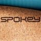Килимок для йоги Spokey Savasana 180х60 см корковий Блакитний (s0643) - зображення 5