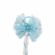 Коса Эльзы с бантом на резинке 1147-light blue голубой цвет - изображение 2
