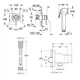 Набір для гігієнічного душу із змішувачем Grohe BauClassic 111048 SD00030698 - зображення 2