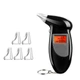 Алкотестер цифровий персональний з LCD екраном Digital Breath Alcohol Tester + 4 мундштуки (025632) компактний - зображення 1