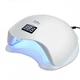 Лампа для манікюру та педикюру SUN 5 48W UV+LED White | Настільна для нарощування нігтів, сушіння гель-лаків та гелів з датчиком руху та таймером. - зображення 2