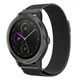 Ремешок для Garmin Venu 4 - 45 мм/ Venu 3/ Venu 2/ Vivoactive 4 - Black 22 мм Миланская Петля 010-70002-68 - изображение 2