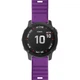 Ремешок для Garmin Fenix 6/ 8-47 мм/ 7 Pro/ 7/ 5 Plus/ 5/ Forerunner 970/ 965/ 955/ 945/ Tactix 8 - 47 мм/ Epix Pro 2 - 47 мм/ Instinct/ Marq 2/ Quatix - Purple QuickFit Silicone 010-70002-22 - изображение 2