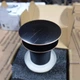 Донний клапан Imprese Podzima Zrala (ZMK02170851) Pop-up без переливу чорний - зображення 3