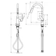 Кухонний змішувач Hansgrohe Focus (31815670) чорний - зображення 2