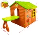 Дитячий будиночок садовий ігровий пластиковий Mochtoys столик, стілець 11045 - зображення 3