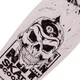 Скейт Пенні Борд Penny My Go Board Skull 13-5 з черепом White-Black - зображення 3