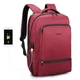 Рюкзак городской Tigernu T-B3585 для ноутбука 15.6" с USB объем 26л. Красный (кодовый замок в подарок) - изображение 1