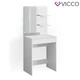 Мини столик с зеркалом Vicco Isabelle 60х140, белый - изображение 3