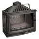 Каминная топка UNIFLAM 700 SELENIC с шибером левое боковое стекло - изображение 1