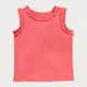 Детская майка для девочки H&M KEL4620195 80 см Коралловая (Er_2000000272160) - изображение 1