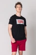 Футболка John Frank 52(XL) Чёрный (Black) (70911) - изображение 3