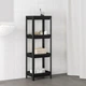 Стеллаж IKEA VESKEN черный 37x23x101 см 304.508.07 - изображение 3