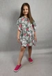 Туника накидка для девочки Jula Kids Экзотика 134 Принт - изображение 2