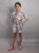 Дитяча туніка з квітами Jula Kids Аріна 122 Принт - зображення 3