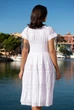 Пляжное платье с вышивкой и кружевом Fresh Cotton 21F-040C 46(L) Белый - изображение 2