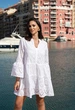 Хворе пляжне плаття з вишивкою Fresh Cotton 21F-008C 48(XL) Білий - зображення 1