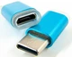Адаптер Dengos USB Type-C - Micro USB Blue (ADP-007) - зображення 2
