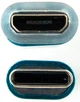 Адаптер Dengos USB Type-C - Micro USB Blue (ADP-007) - зображення 3