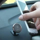 Автомобильный держатель холдер Baseus 360-degree Rotation Magnetic Paste type SUGENT-NT0S Silver - изображение 5