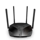 Бездротовий маршрутизатор Mercusys MR70X (AX1800 Wi-Fi 6 (802.11ax), 1хGE WAN, 3хGE LAN, MU-MIMO, Beamforming, 4 антени) - зображення 1