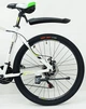 Гірський велосипед HAMMER S200 29’’ Рама 19’’ Біло-зелений обладнання Shimano - изображение 3