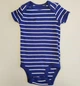 Боді з коротким рукавом для хлопчиків Carter ' s 1h356710 62cm Синій в білу смужку - зображення 1
