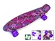 Пенни борд (Penny Board) 22" со светящимися колесами, "Розовый Лес" - изображение 2