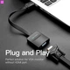 Переходник Vention Flat HDMI-VGA, 0.2 м со звуком и питанием (ACKBB) (43387608) - изображение 2