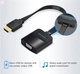 Переходник Vention Flat HDMI-VGA, 0.2 м со звуком и питанием (ACKBB) (43387608) - изображение 3