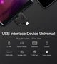 Перехідник Vention USB 3.0 Type-C / USB 3.0 OTG AF / microUSB Bм (CDIB0) (64619982) - зображення 5