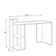 Письмовий стіл Fino Halmar 122x85x57 (V-UA-FINO) 066089 - изображение 6