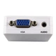 Адаптер конвертер Kronos HDMI-VGA 1080P HDV-630 VGA-01 Белый (par_VGA 4272) - изображение 2