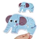 Дерев'яний пазл гра Тварини Animal Puzzle 6 in a box 36 елементів - зображення 2