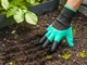 Садовые перчатки с когтями Garden Genie Glovers - изображение 4