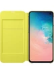 Оригінальний захисний смарт чохол-книжка Samsung LED View Cover White для Galaxy S10e G970 EF-NG970PWEG - зображення 4