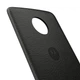 Дизайнерская накладка для Moto Z Style Shell Moto Mod Black Leather (ASMCAPBKLREU) - изображение 2