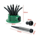 Умная система полива Multifunctional sprinkler распылитель дождеватель для полива газона на 360 градусов - изображение 5