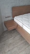 Двуспальная кровать из массива дуба Кристофер 160х220 парящая с подъемным механизмом Грей Шаг ламелей 5,5 см. - изображение 6