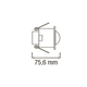 Датчик руху Horoz Electric Corsa білий 088-001-0006 - зображення 2