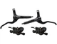 Дисковые гидравлические тормоза Shimano BR-MT201, комплект, передний + задний (1000/1700 мм) - изображение 1