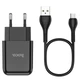 Зарядное устройство Hoco C72A Micro 2.1A Black - изображение 1