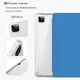 Силиконовый чехол обложка Transparent + Pencil Holder BBM1 для iPad Pro 11’’ 2018/2020 Морской Синий - изображение 5