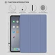 Силиконовый чехол обложка Transparent + Pencil Holder BBM1 для iPad Pro 11’’ 2018/2020/2021/2022 Серо-Фиолетовый - изображение 5