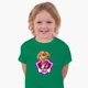 Детская футболка Щенячий патруль (PAW Patrol) (25186-1609) 104-110 см Хлопок Зеленый - изображение 4